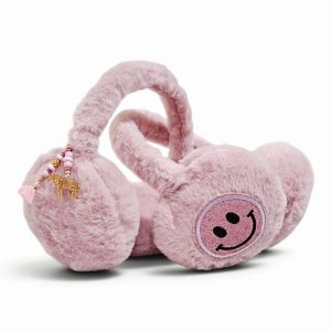 Oorwarmers Smiley | Roze