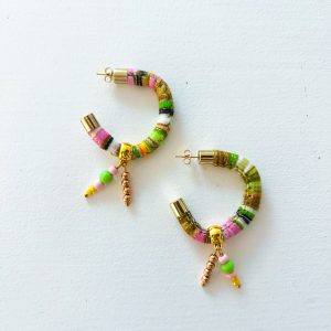 Oorbellen boho tropical