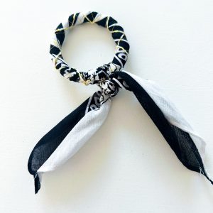 Bandana armband zwart