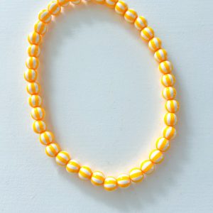 Kralenketting beachball geel