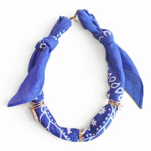 Bandana ketting | Blauw