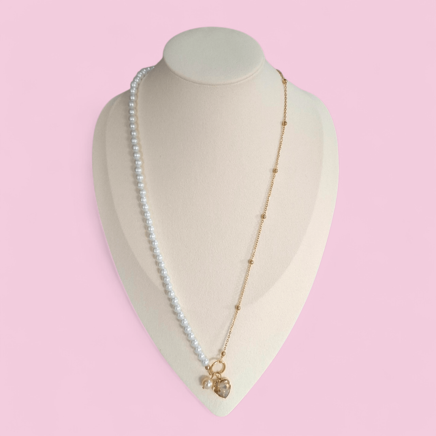 Ketting Pearly Heart