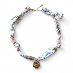 Bandana ketting Happy Daisy