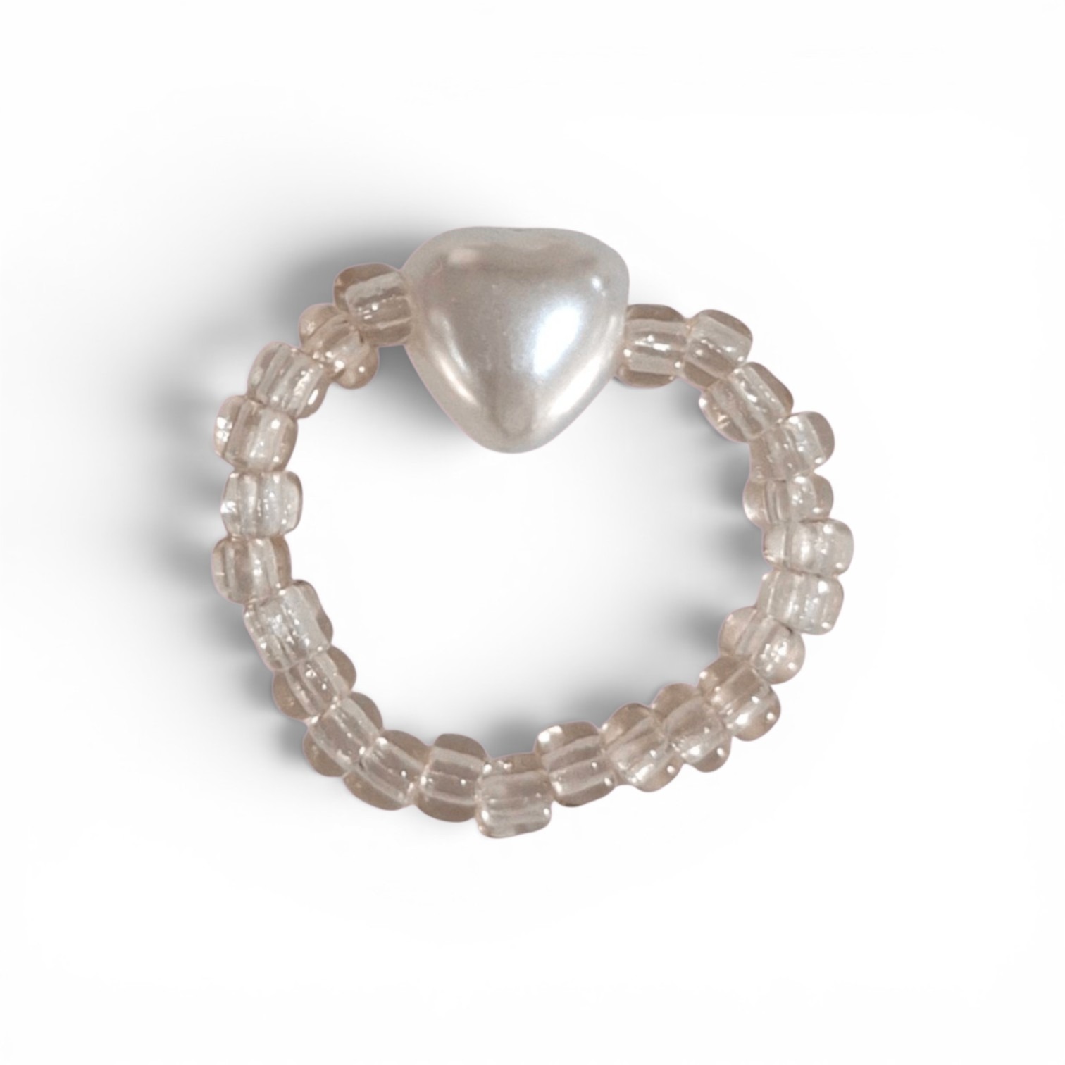 Ring Pearly Champagne