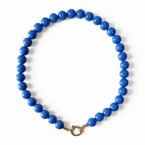 Kralenketting Jeansblauw