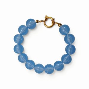 Kralenarmband Lichtblauw