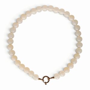 Kralenketting Lichtgeel