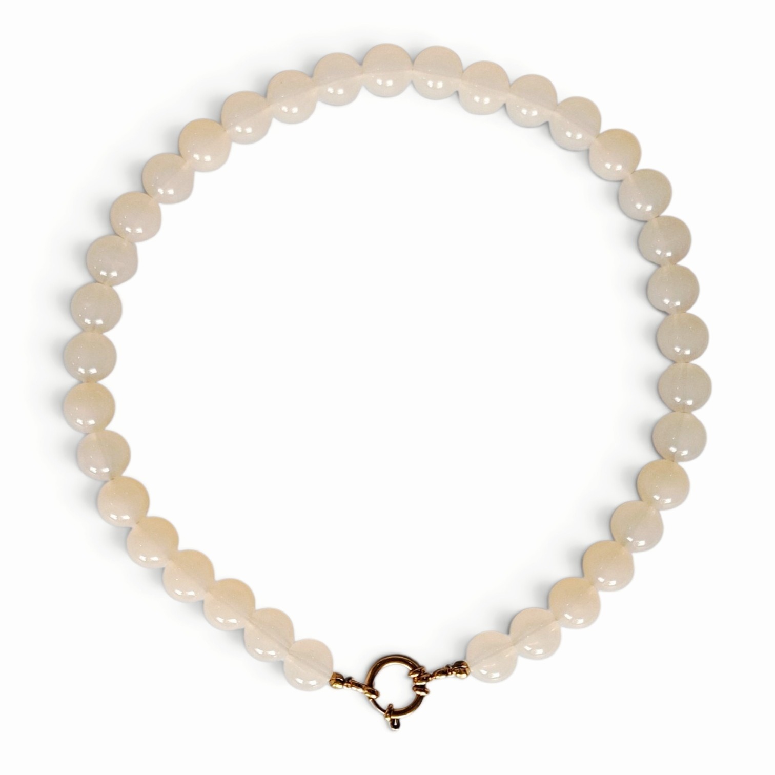 Kralenketting Lichtgeel