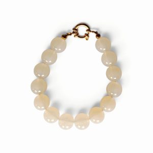 Kralenarmband Lichtgeel