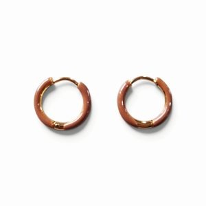 Oorbel Brown