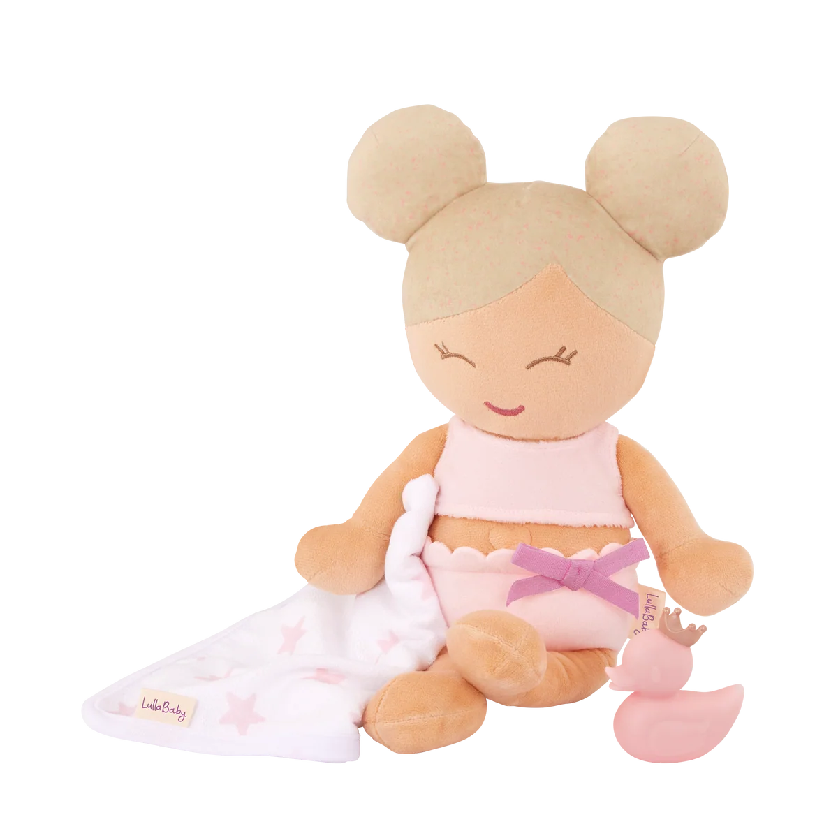 Plush Girl Bath Doll & Accessory Blonde Hair | Pre-order - verzending november 2026 - Image 4
