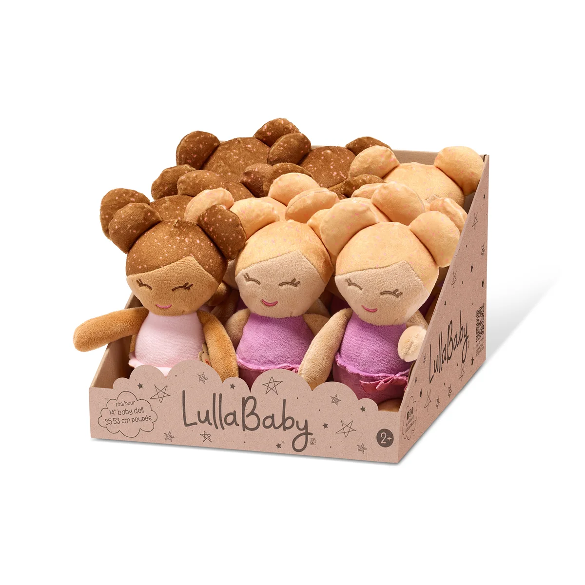LullaBaby Small Plush Bath Blonde Hair Girl Doll | Pre-order - verzending november 2026 - Image 2