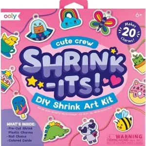 Ooly - Shrink-Its! D.I.Y. Shrink Art Kit - Cute Crew